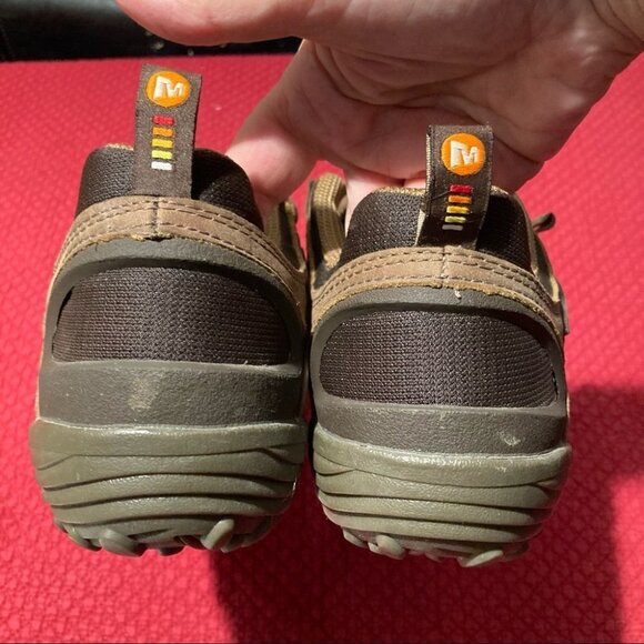 MERRELL Sz 8.5 Intercept Leather Air  Cushion Vibram Outsole Waterproof Sneakers - Picture 10 of 10